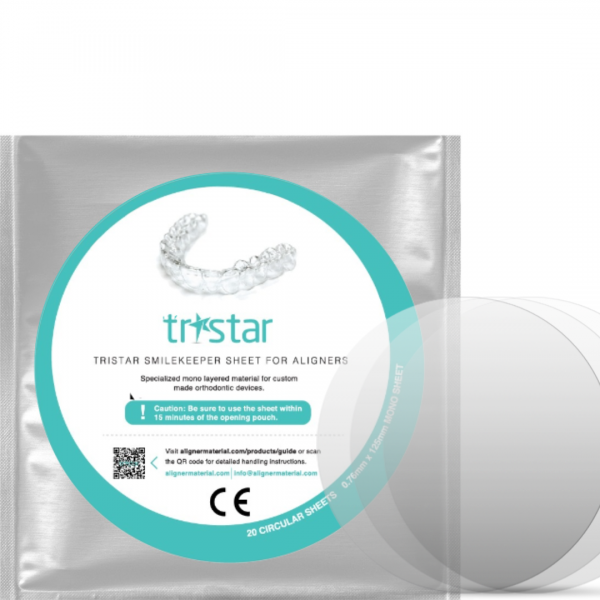Tristar Smilekeeper (20sheets/pack) : TRISTAR-Aligner Material
