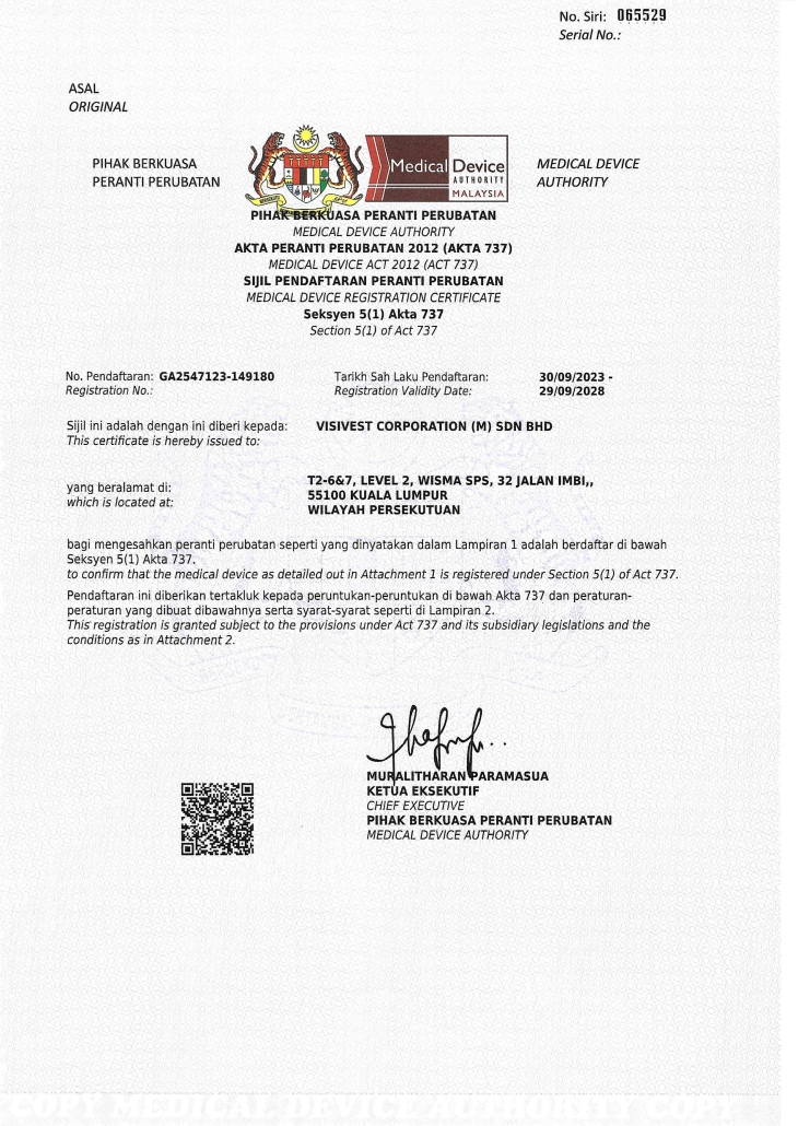 Certification : TRISTAR-Aligner Material